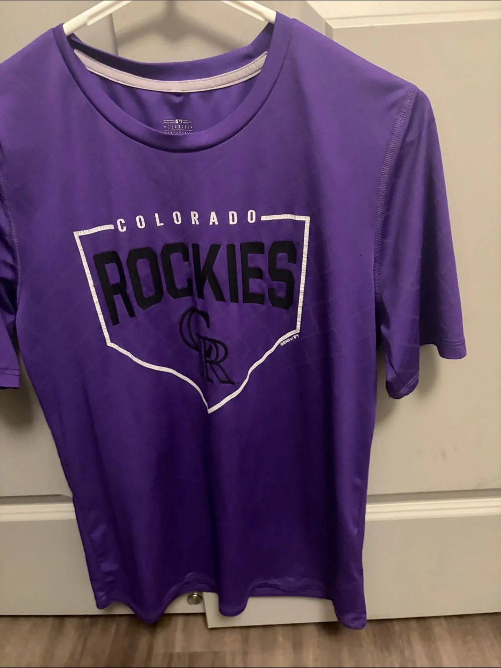 Colorado Rockies Purple Performance Kids Tee